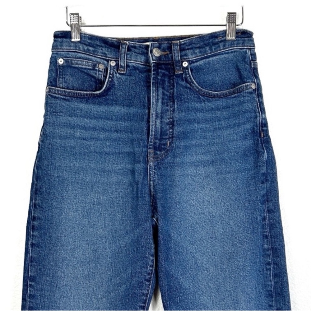 Madewell 90’s Straight High Waisted Denim Jeans Size 27 EUC - Picture 3 of 11